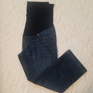 Liz Lange Maternity cropped jeans